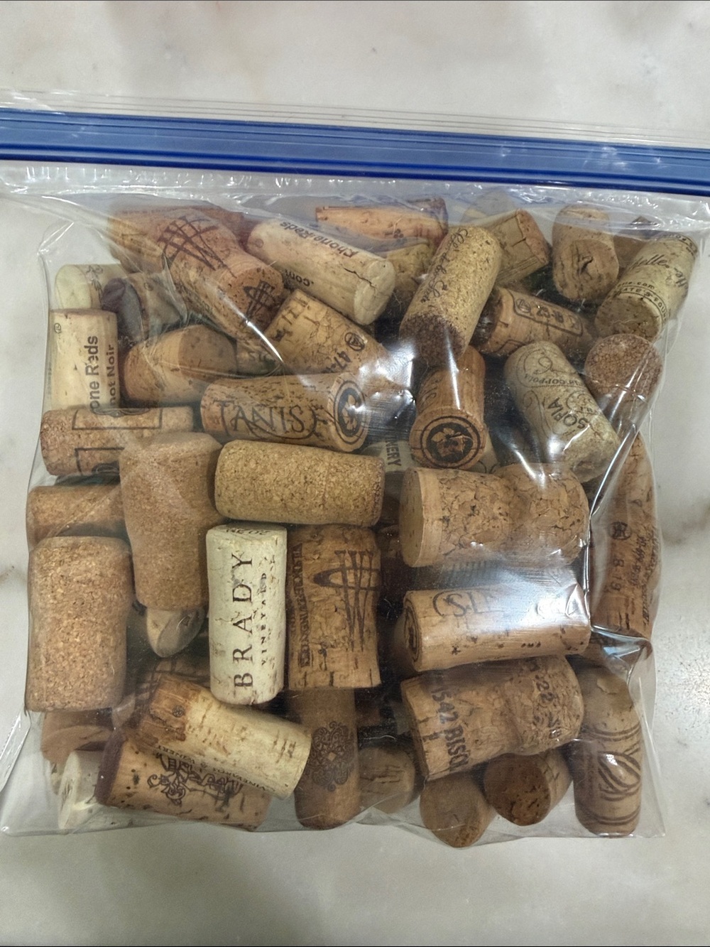 Natural Cork Wine Bottle Stoppers - Bulk Pack 100 count